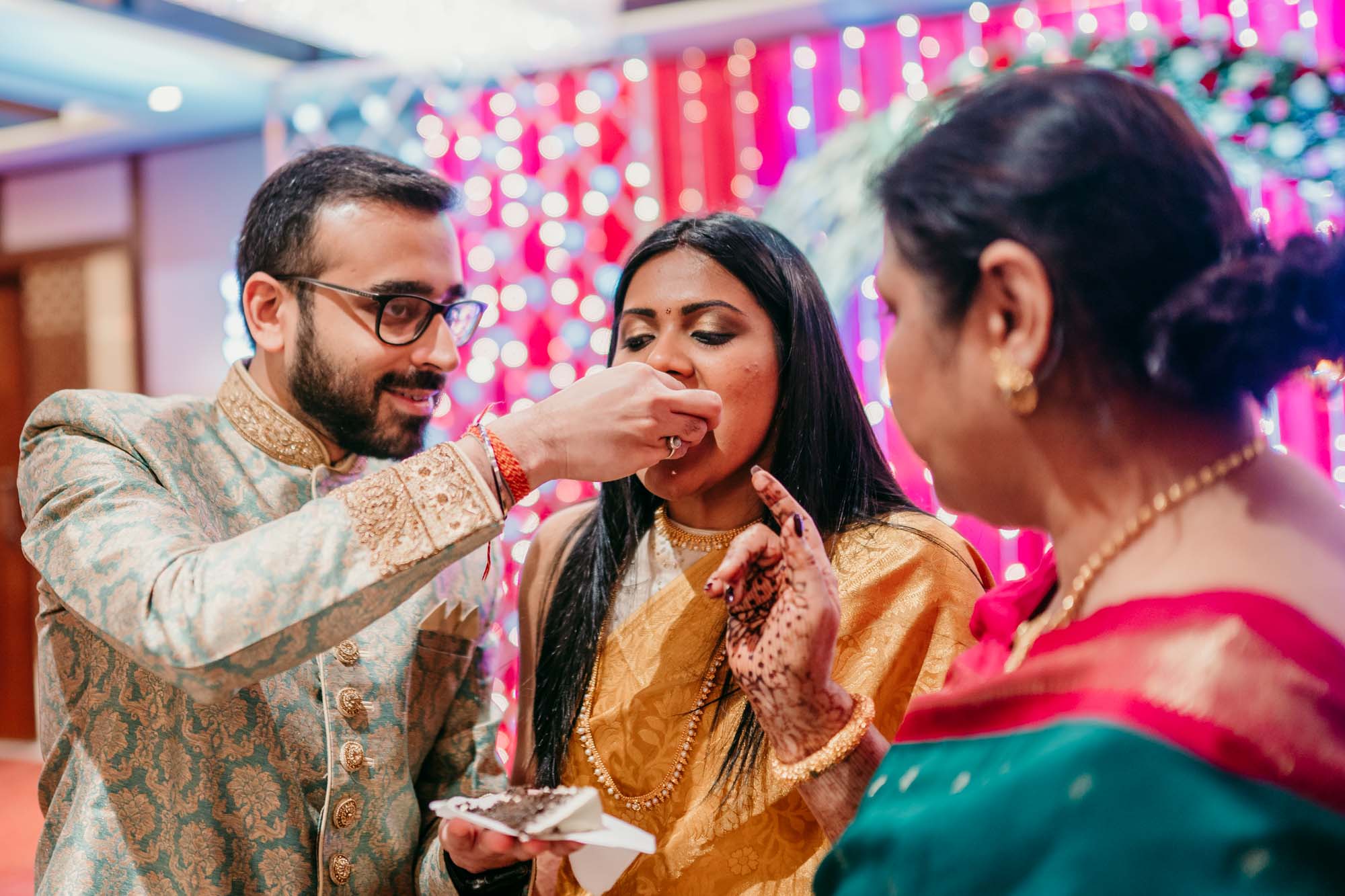Monica & Saurabh Reception — photo 15